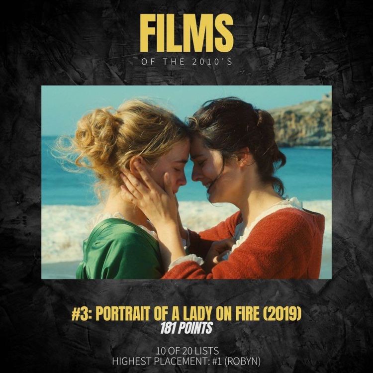 cover art for THE LIST OFF 3: Portrait of a Lady on Fire w Robyn Jabusch and Celina Vides