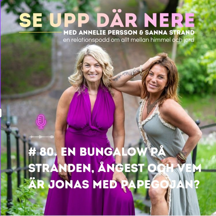 cover art for 80. En bungalow på stranden, ångest och vem är Jonas med papegojan?