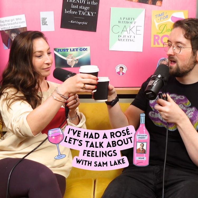 cover art for #62 - Flat White & Channeling Icons with Jess Robinson