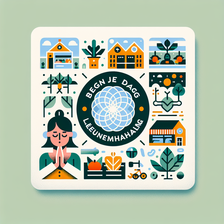 cover art for Begin je Dag Met Leeuwenademhaling
