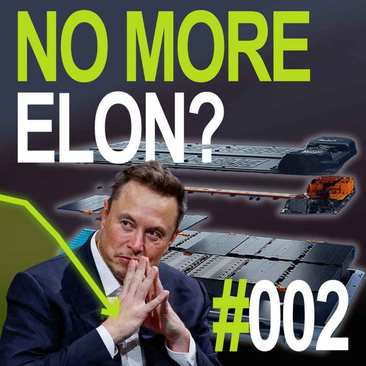 cover art for Tesla Losing market, Elon OUT?! + WILD Battery Tech, V2L Power & Xpeng