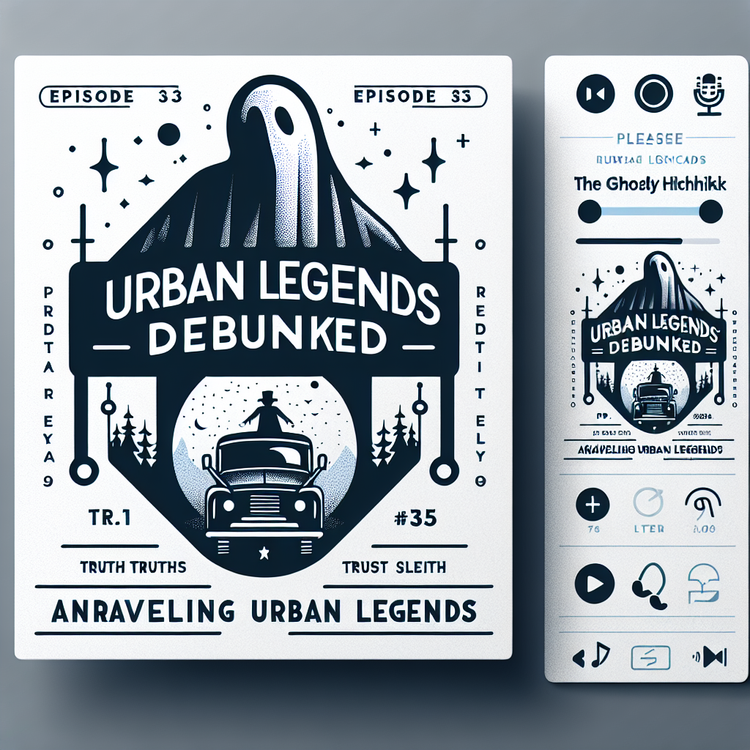 cover art for The Ghostly Hitchhiker: Unraveling Urban Legends