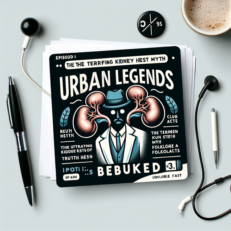 cover art for The Terrifying Kidney Heist Myth