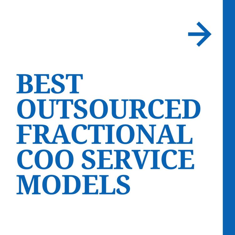 cover art for Best Outsourced Fractional COO Service Models