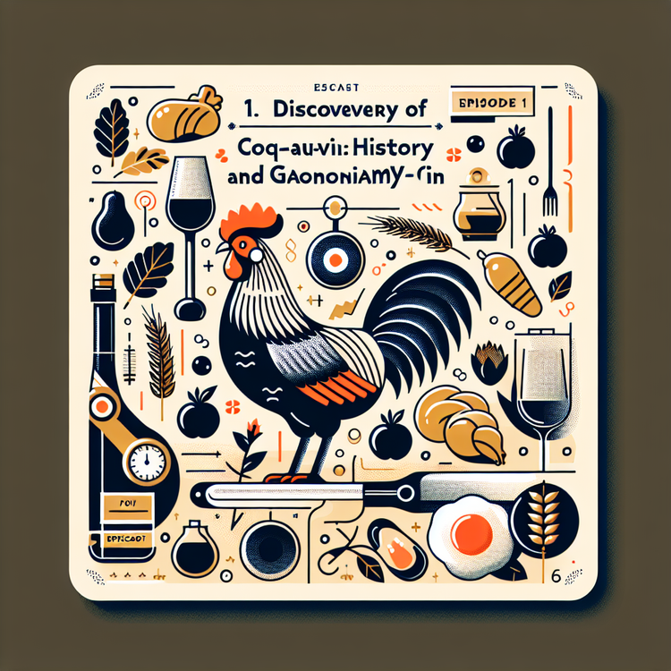 cover art for Découverte du Coq-Au-Vin : Entre Histoire et Gastronomie
