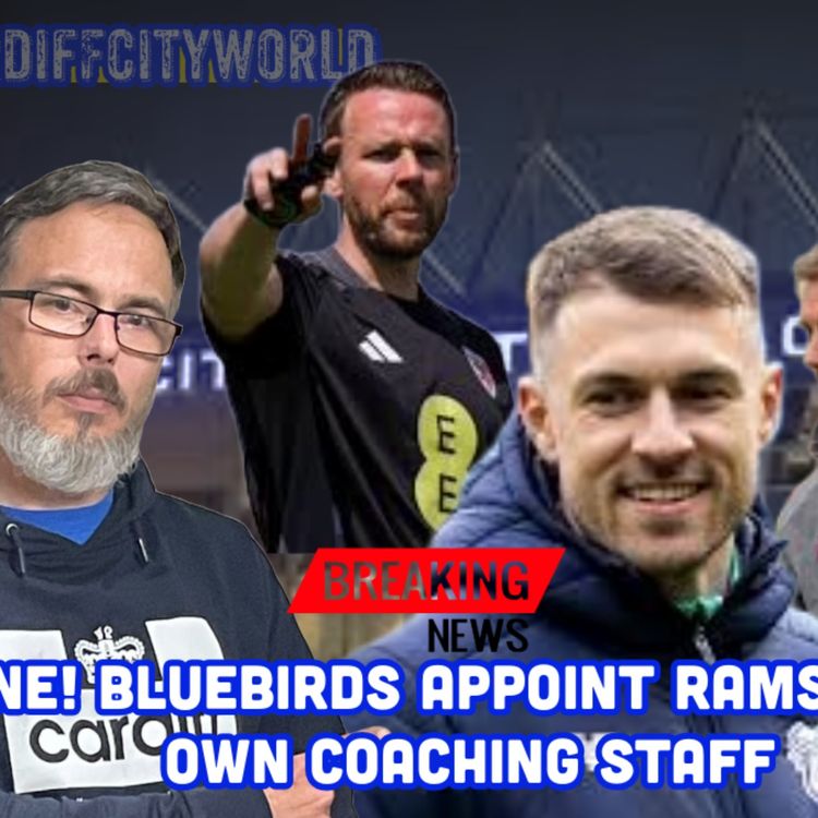 cover art for BREAKING NEWS!! Aaron Ramsey NEW Cardiff City manager with coaching team as Riza sacked