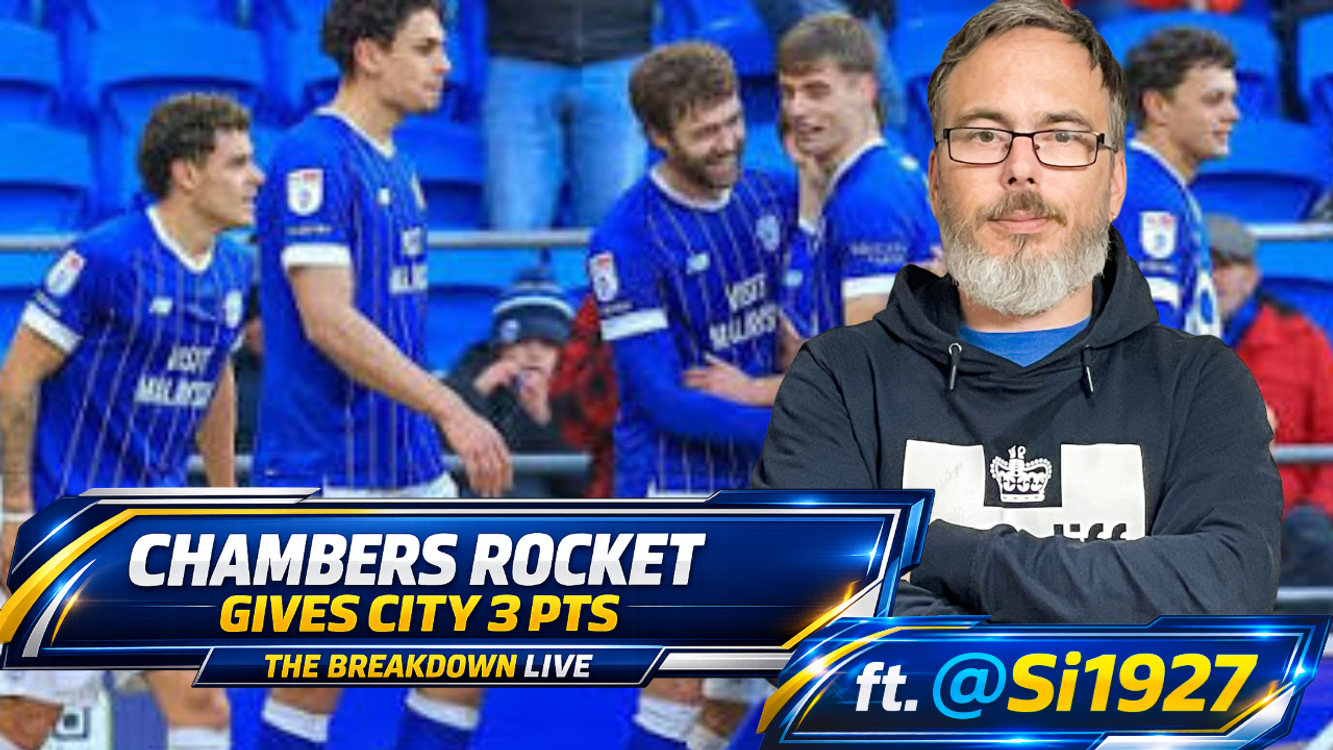 cover art for Chambers rocket bags Bluebirds comfortable 3pts | City v Wigan Post Match Reaction | The Breakdown