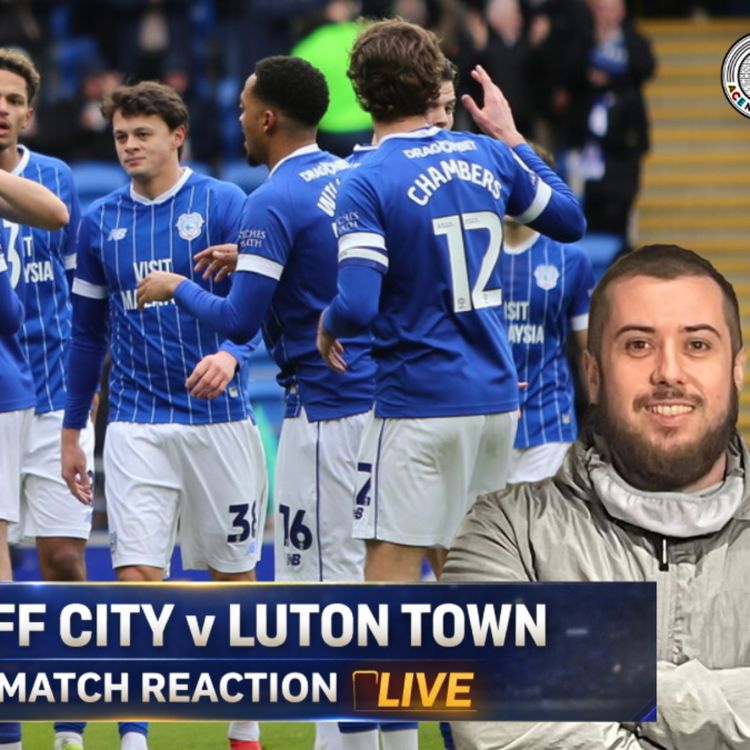 cover art for Bluebirds go clear at top with exceptional 1st half | City 3 Luton 1 Post Match Reaction