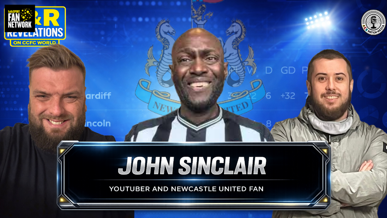 cover art for John Sinclair | Newcastle fan & Content Creator joins R & R Revelations 