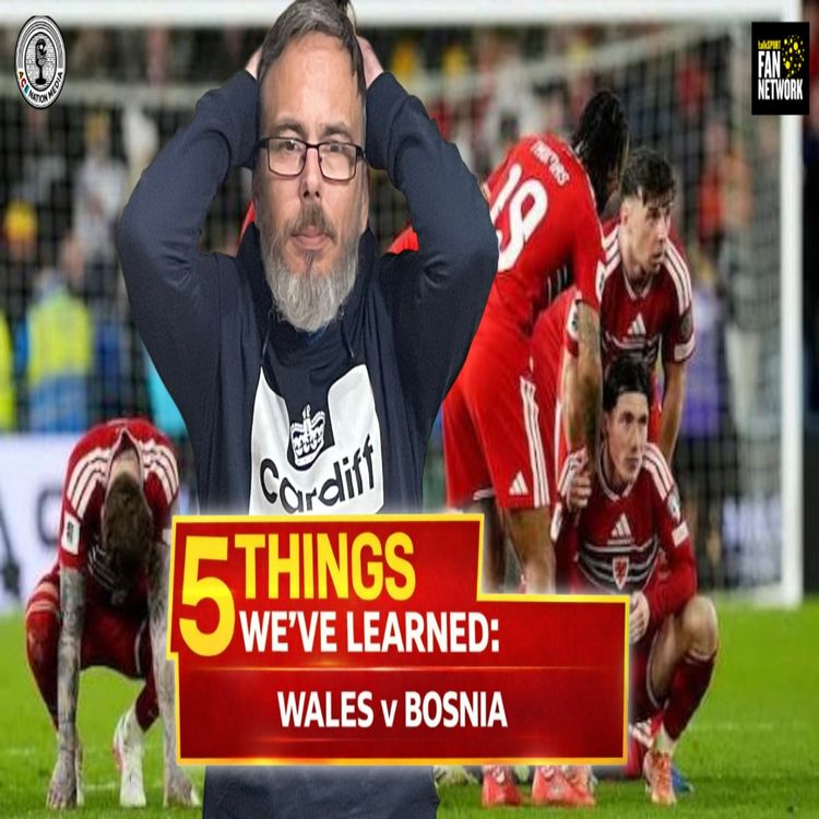cover art for Game managment COSTS Welsh | 5 Things from Wales loss to Bosnia