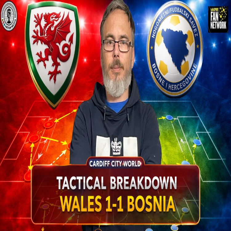 cover art for The Tactical Breakdown: Wales 1 Bosnia 1