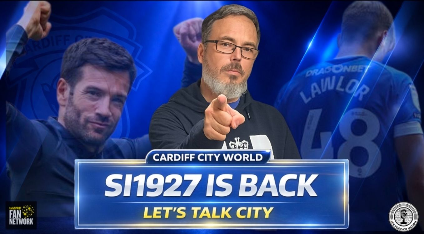 cover art for @Si1927 returns to live shows with RDE talking all things Cardiff City