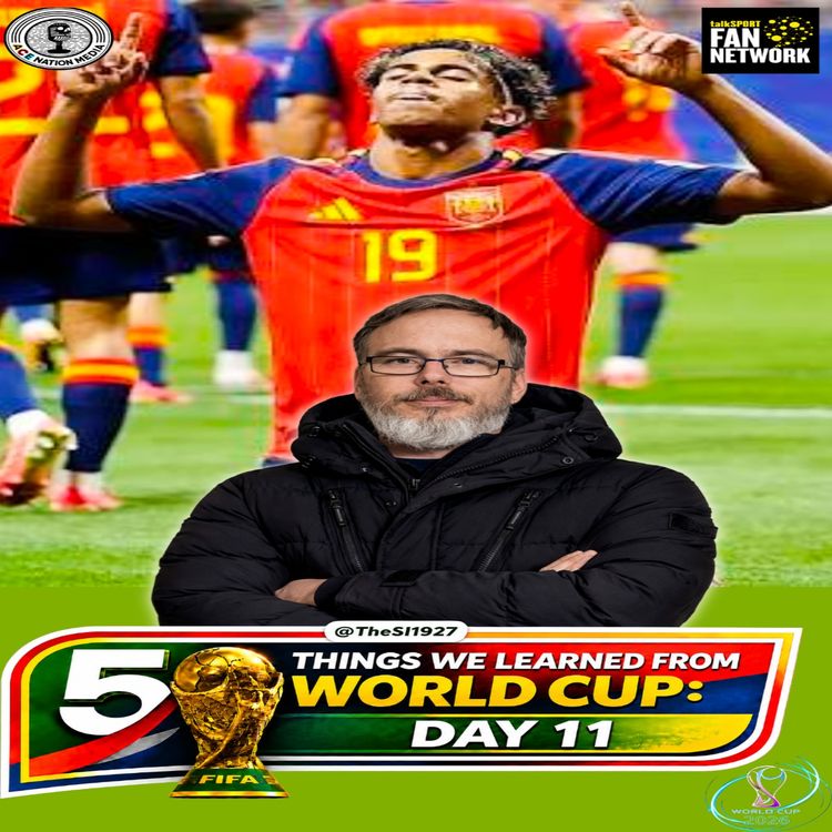 cover art for Belgium bottling it #Spain back #Egypt on fire 5 Things from #WorldCup Day 11