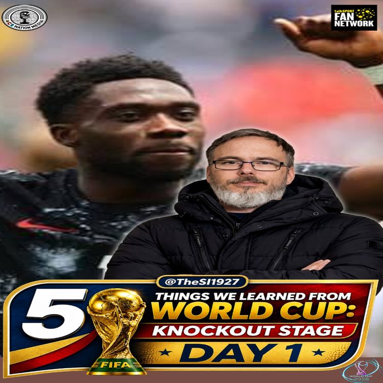 cover art for Canada beat #SouthAfrica & THROUGH to last 17 v #netherlands #morocco 5 Things #WorldCup Knockout 1