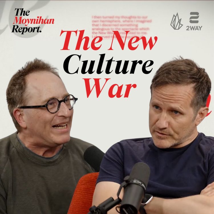 cover art for Jon Ronson on Cults, Conspiracies, and Cancel Culture | The Moynihan Report