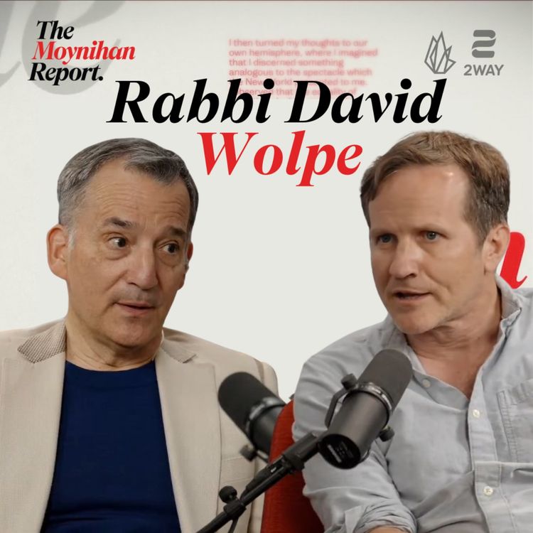 cover art for Rabbi David Wolpe on Qatar, Harvard, and God | The Moynihan Report