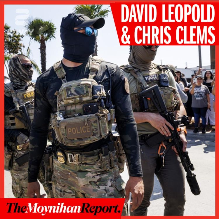 cover art for ICE Raids, Minnesota, and Trump’s Insurrection Act Threat | The Moynihan Report