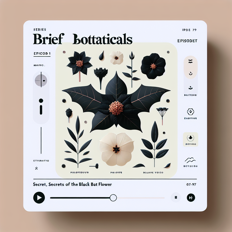 cover art for Secrets of the Black Bat Flower