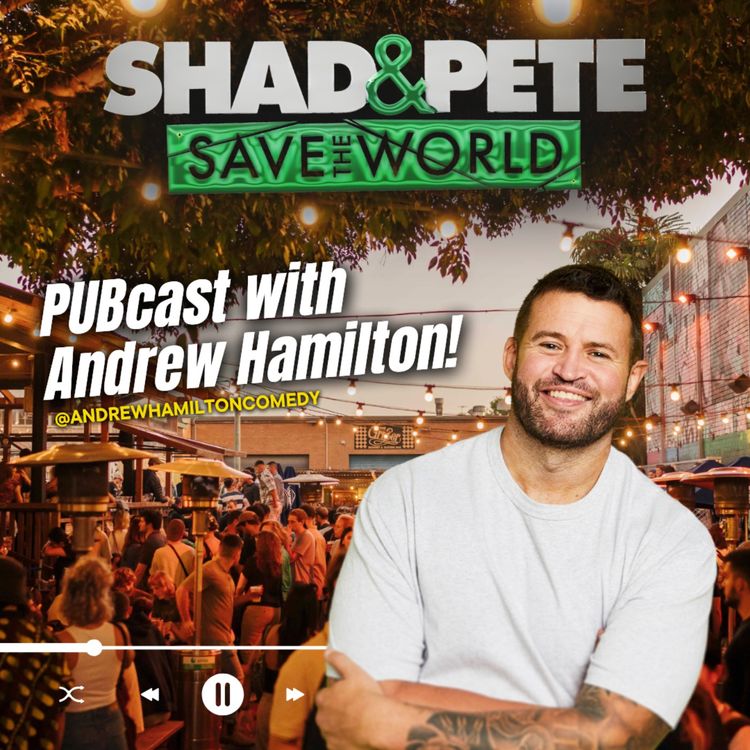 cover art for PUBcast with Andrew Hamilton