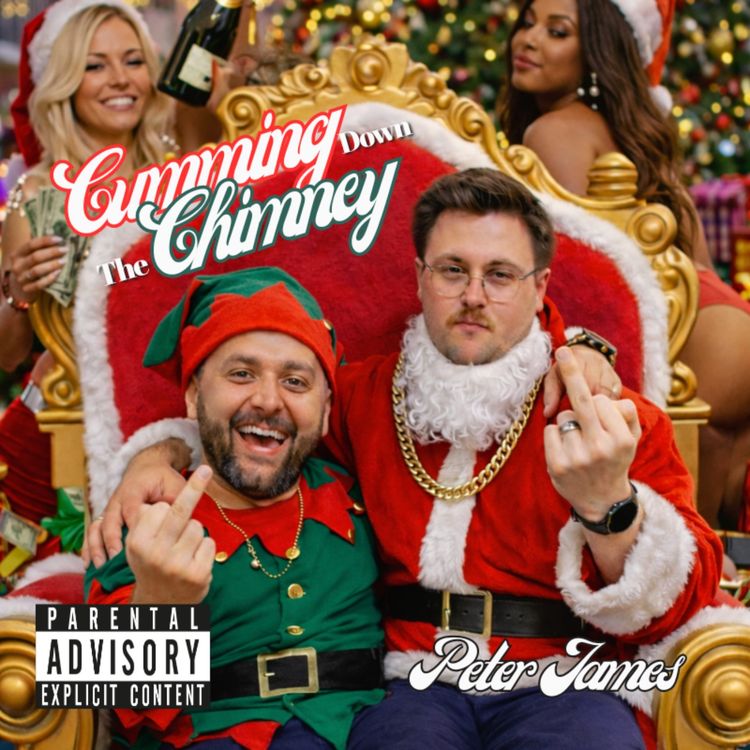 cover art for Cumming Down the Chimney - A Christmas Carol by Peter James