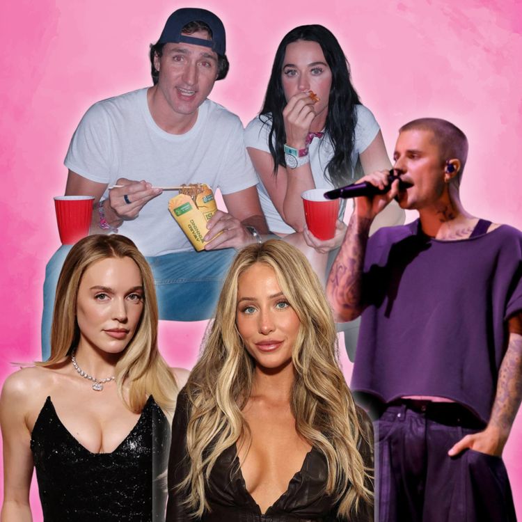 cover art for Katy Perry Under Investigation, Britney Spears Update, Coachella Reactions, Alex Cooper vs Alix Earle