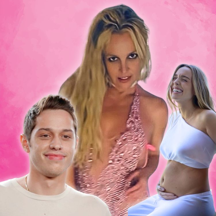 cover art for Britney Spears Sparks Concern, Alex Cooper Baby News, Pete Davidson & Elsie Hewitt Split