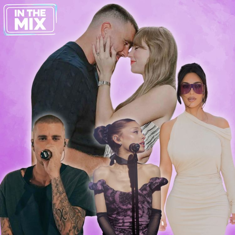 cover art for Taylor Swift Madison Square Garden Wedding Rumours + Justin Bieber Super Bowl Halftime + Kim Kardashian at Monaco Grand Prix (In The Mix)