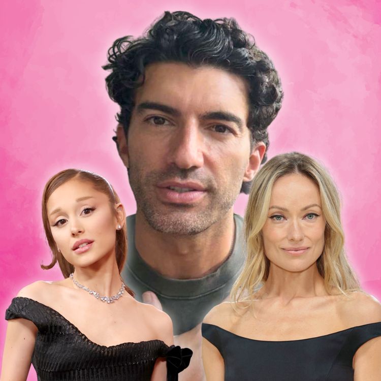cover art for Justin Baldoni Speaks Out, Ariana Grande Back With Her Ex, Olivia Wilde Gets Candid