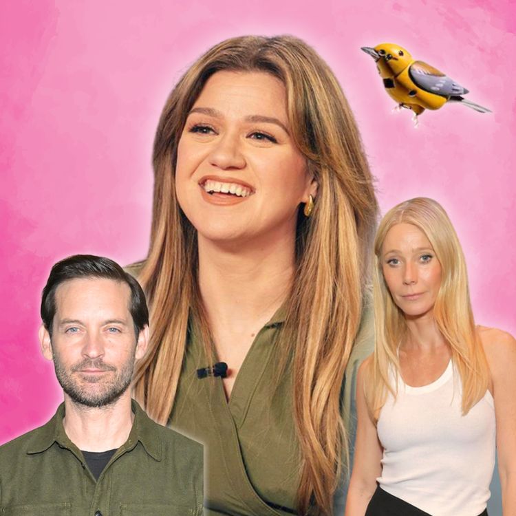 cover art for Kelly Clarkson's Bird Drama Caught on Camera, Tobey Maguire Officiates Ex-Wife's Wedding, Gwyneth Paltrow's Latest Moves