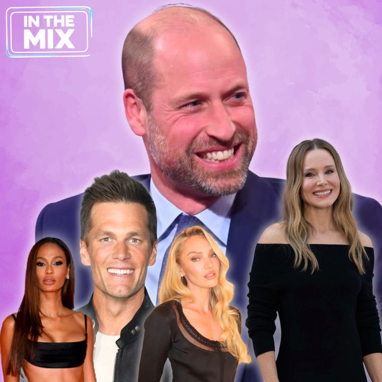 cover art for Prince William’s Surprising Move, Kristen Bell’s Parenting & Marriage Struggles, Victoria’s Secret Models Feud Over Tom Brady?