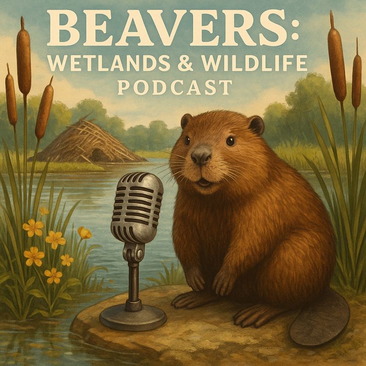 cover art for Beavers Wetlands & Wildlife Podcast episode 4 , June 17 2025