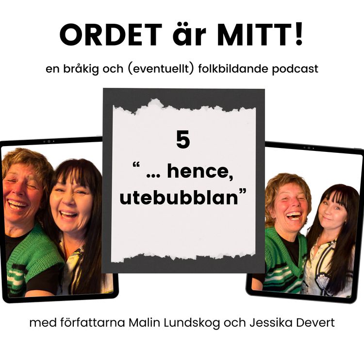 cover art for "... hence, utebubblan"