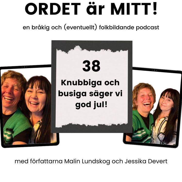 cover art for Knubbiga och busiga säger vi god jul!