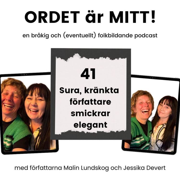 cover art for Sura kränkta författare smickrar elegant