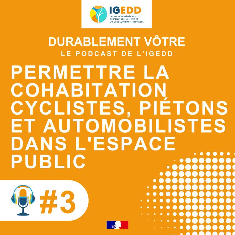 cover art for Épisode n°3 - Permettre la cohabitation cyclistes, piétons et automobilistes dans l'espace public