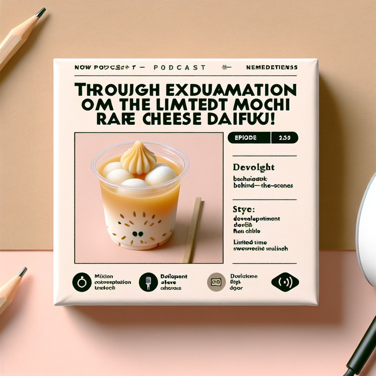 cover art for 夏限定ふわもちレアチーズ大福を徹底検証！