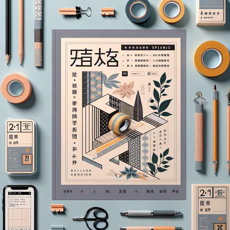 cover art for 探索日本纸胶带的迷人世界