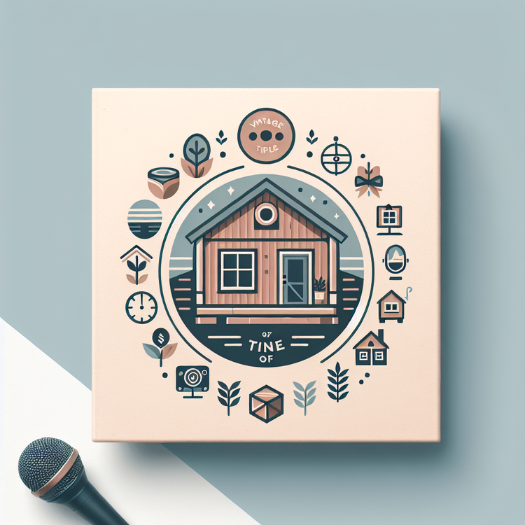 cover art for Vintage Charm, Tiny Living