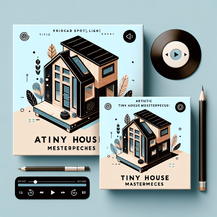 cover art for Artistic Tiny Home Masterpieces