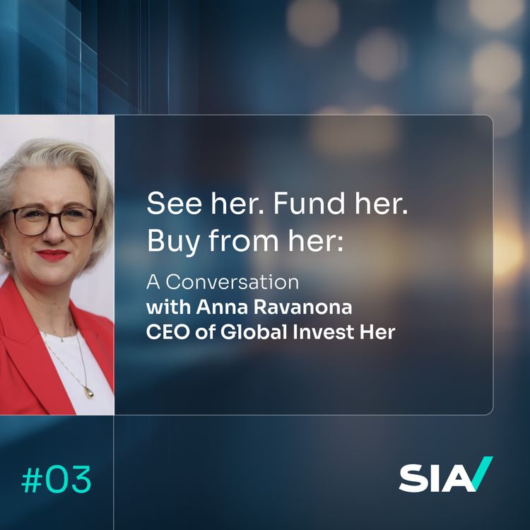 cover art for See her. Fund her. Buy from her: A Conversation with Anne Ravanona, CEO of Global Invest Her