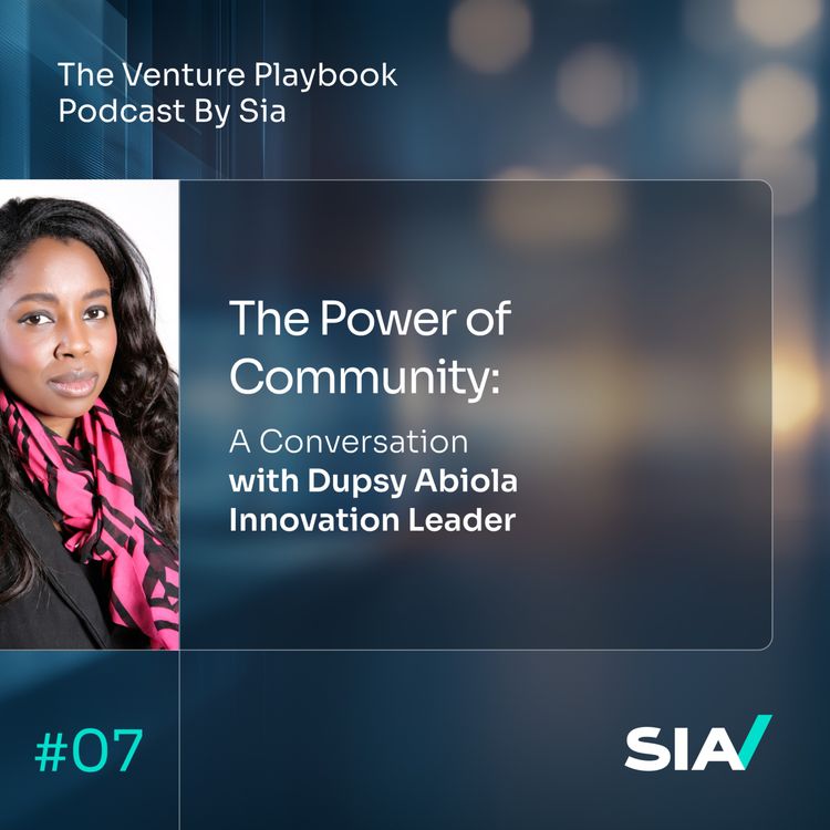 cover art for The Power of Community: A conversation with Dupsy Abiola, Innovation Leader.