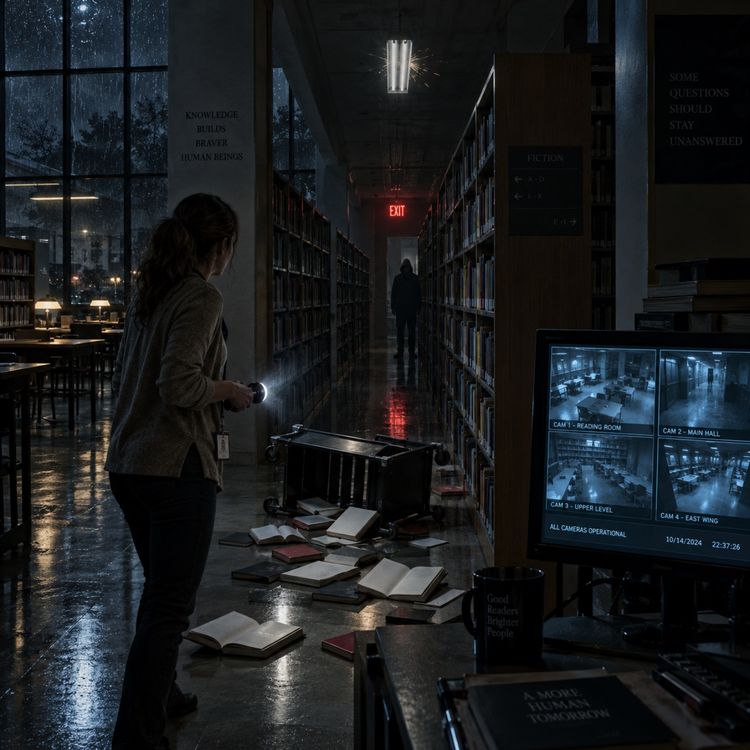 cover art for 5 Scary TRUE Library Horror Stories