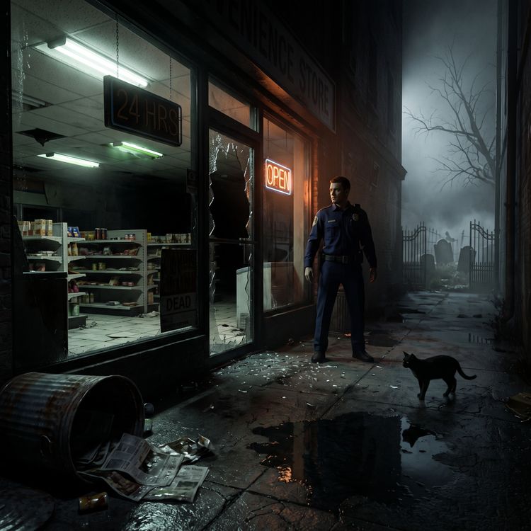 cover art for 4 Disturbing TRUE Graveyard Shift Scary Stories