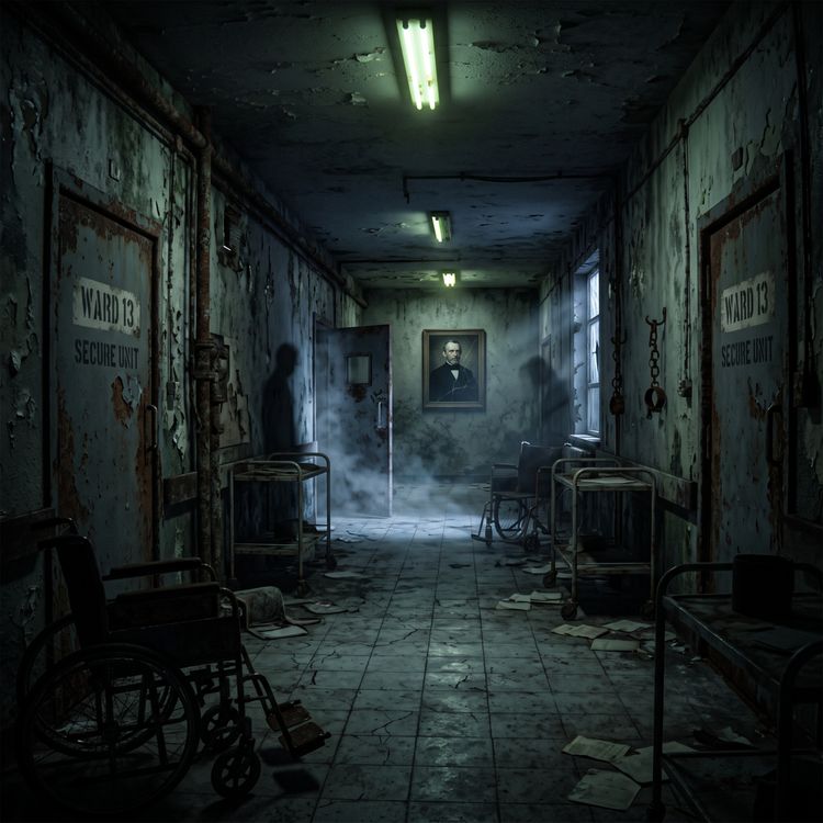 cover art for 4 Disturbing TRUE Asylum Scary Stories