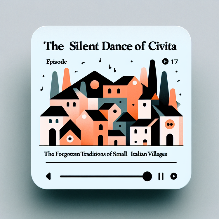 cover art for La danza silenziosa di Civita