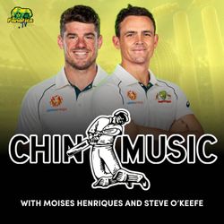cover art for Chin Music - Cricket Podcast