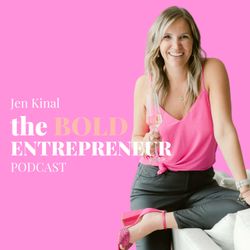 cover art for The Bold Entrepreneur Podcast with Jen Kinal