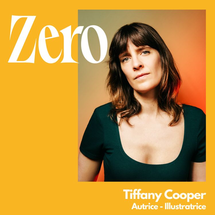 cover art for “Tout le monde peut mener une vie créative” avec Tiffany Cooper, autrice et illustratrice