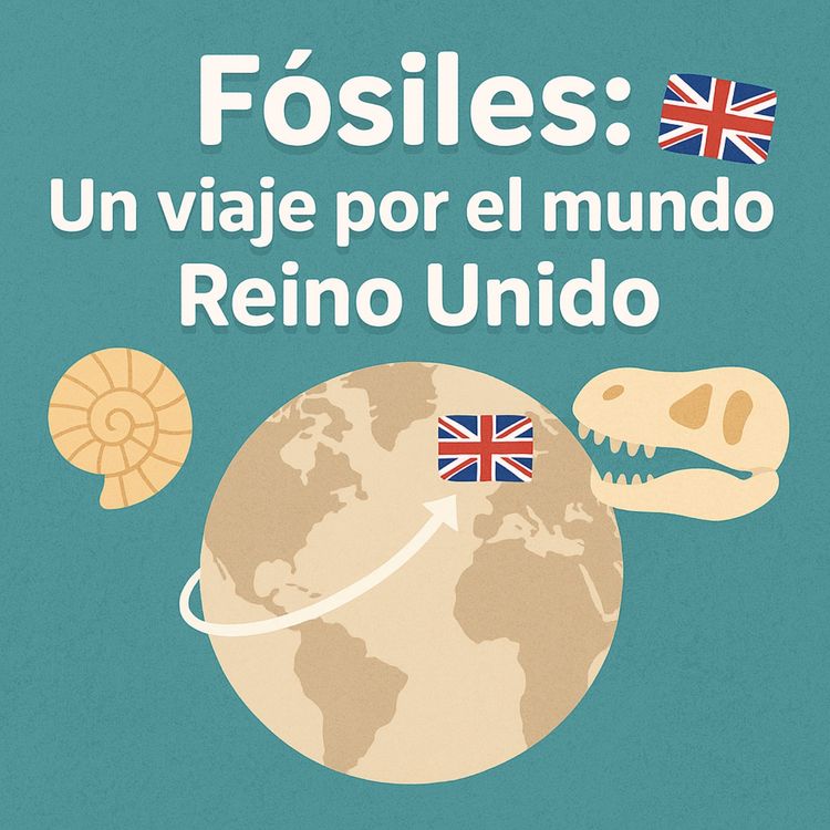 cover art for ¡El tour del mundo de los fósiles – Reino Unido