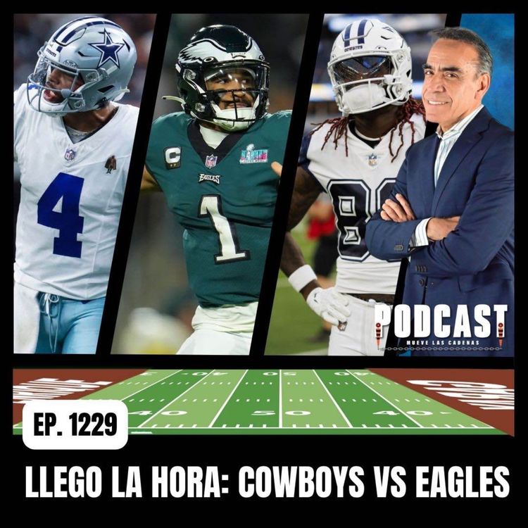 cover art for Los  ⁨@eagles⁩   son Claros favorito sobre  ⁨@DallasCowboys⁩  pero no Duden que Dak Prescott va a Pelear
